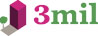 logotipo 3mil 3mil